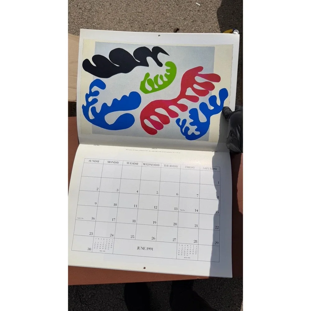 Henri Matisse Jazz 1991 Wall Calendar Art Institute of Chicago